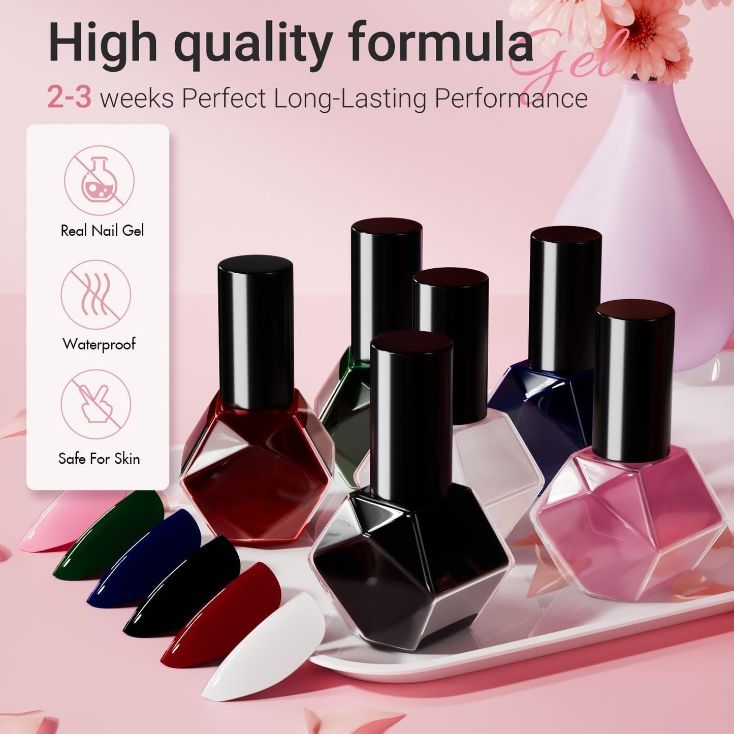 KQueenest Upgrade Thick Acrylic Press on Nails Short Oval, Olive Green Fake Nails for Women Daily Wear, UV Cover Acrylic Nails Press on Short Almond, Natural Fit Glue on Nails in 24 Pcs