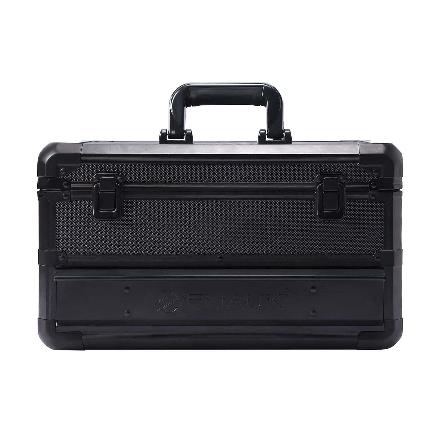 E ELIAUK Tool Box Hard Case Tool Organizer Storage Cabinet Carry Case,Toolbox with Drawers, Black