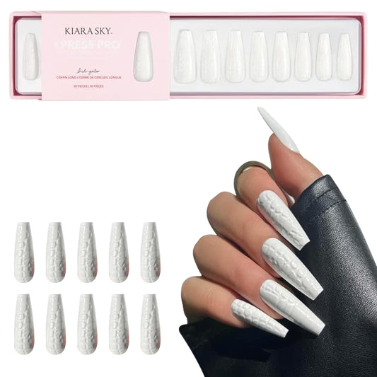 KIARA SKY PROFESSIONAL NAILS XPRESS PRO 100% ACRYLIC PRESS ON NAILS (Insti-Gator)