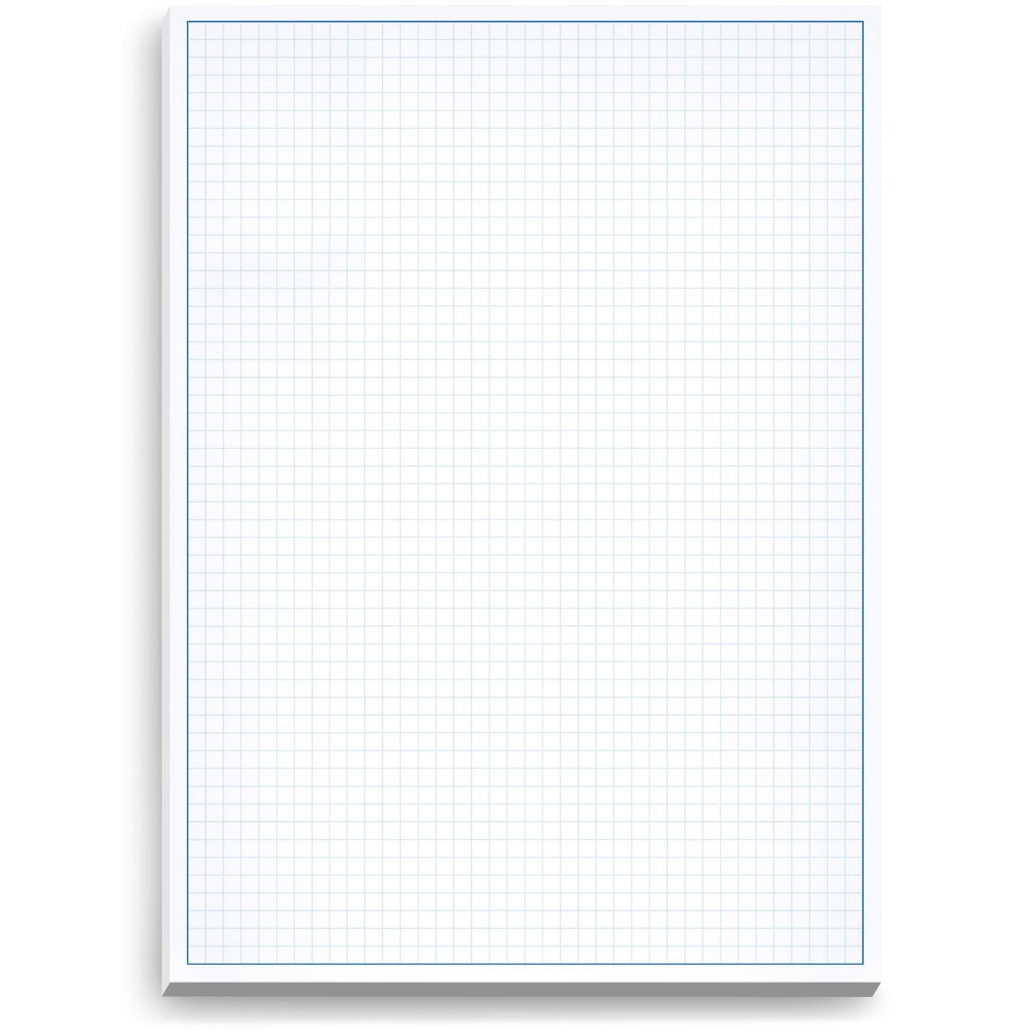 Graph Paper Pad for Blueprint Drawings, Drafting, Engineering Drawing, and Planning - Graph Paper 11x17 Blueprint Quadrille Grid Paper Pads with Blue Lines, High Brightness 50 Sheets (1-Pack)