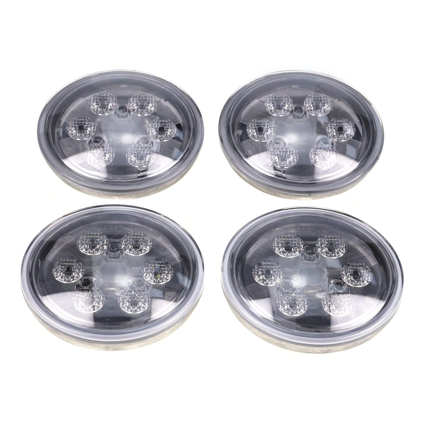 FridayParts 4Pcs 4.5" Replacement LED Fender Work Light RE336112 RE285628 RE336111 Compatible for John Deere Tractor 2520 3020 4020 4055 4255 4455 4555 4755 4955