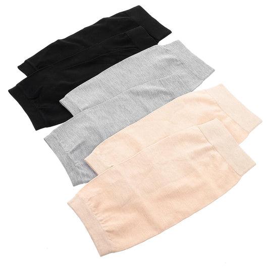 FOYTOKI 3 Pairs Scar Covering Elbow Brace Breathable Elbow Protector Covers Compression Sleeves Arm Brace Sleeve Protective Support Men and Women Elasticity