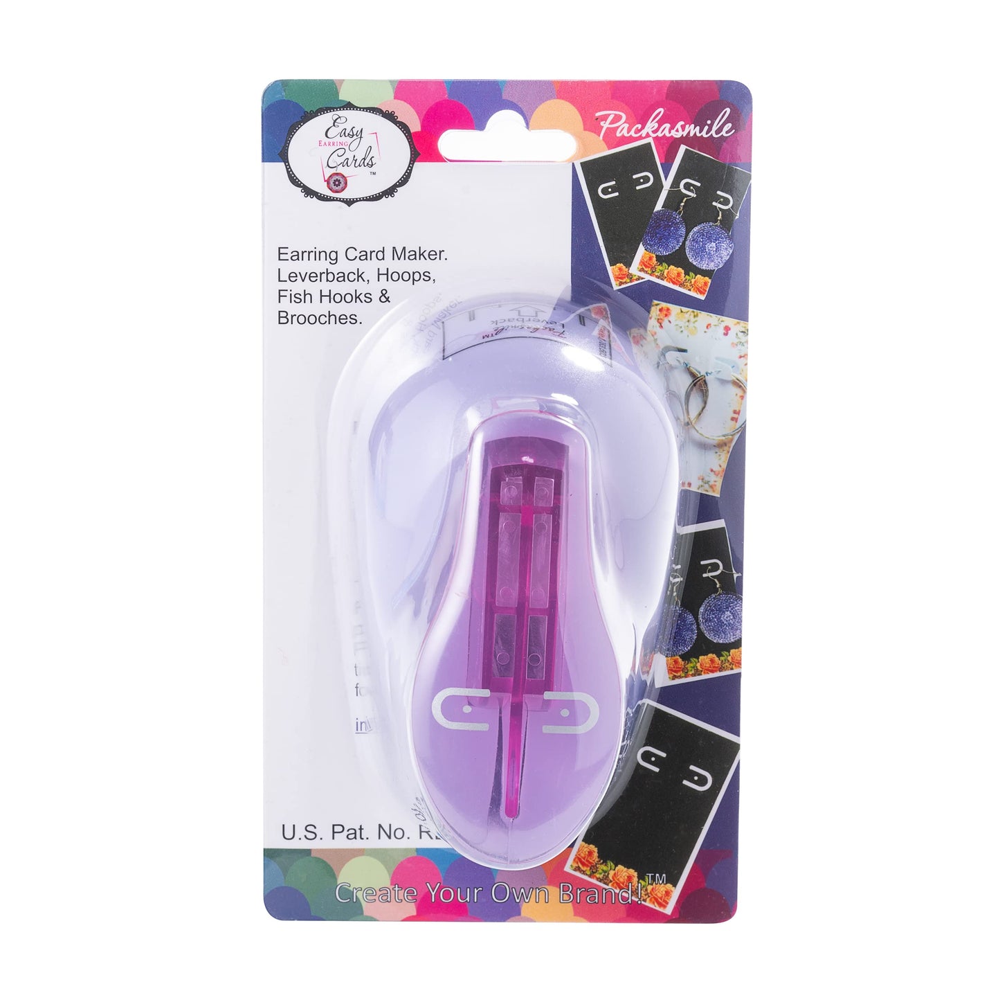 Leverback Earring Card Punch