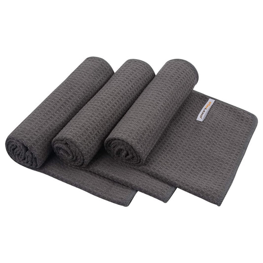 SUNLAND Microfiber Gym Towels Sports Workout Towel Fast Drying Fitness Sweat Towels for Men & Women Lightweight Multi-Purpose Hot Yoga Towel 3 Pack 16Inch x 32Inch