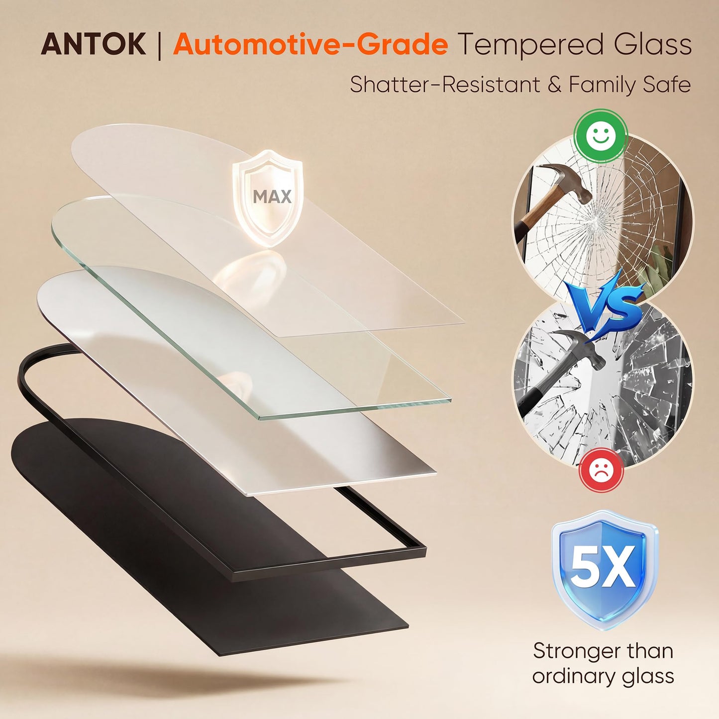 Antok Full Length Mirror, 71"x28" Floor Mirror, Arched Floor Standing Freestanding Arch Full Body Mirrors with Stand for Bedroom, Hanging Mounted for Living Room Cloakroom,Black