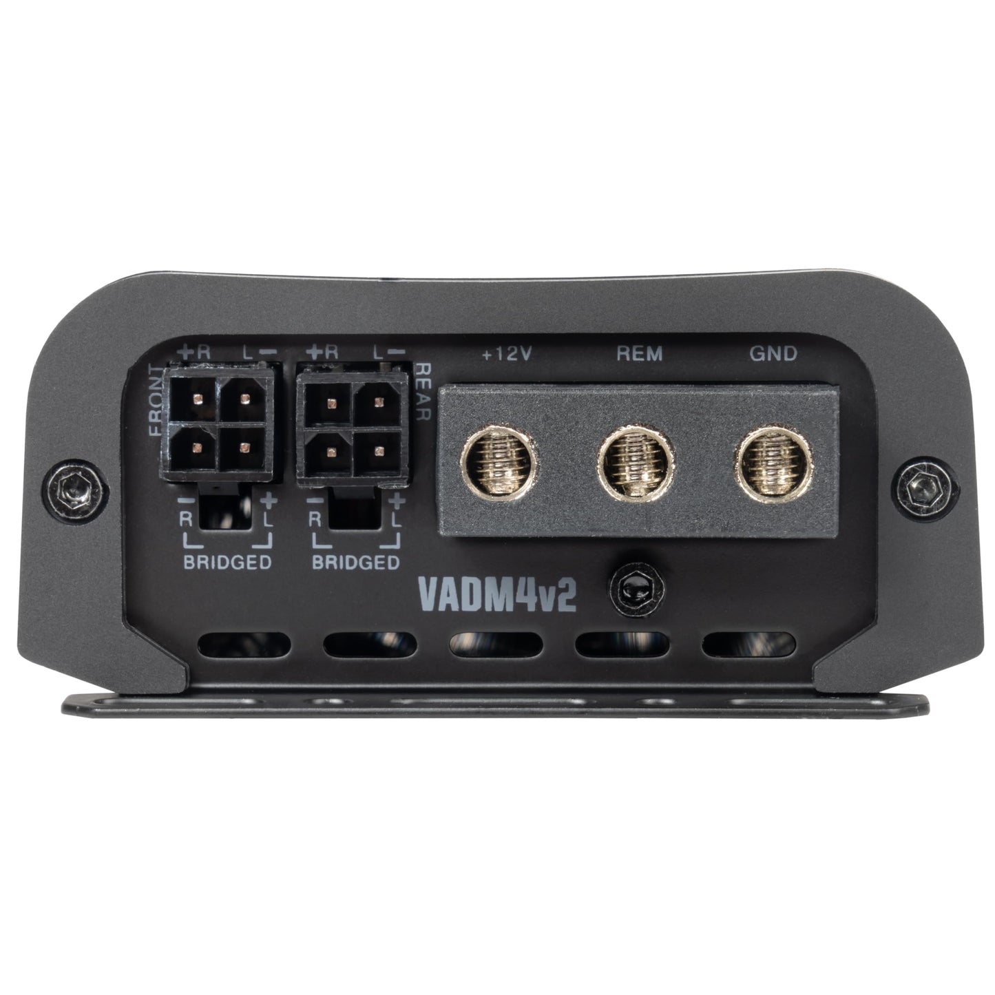 NVX VADM4 v2 Model 4-Channel Class D Amplifier 1000W Peak, 500W RMS, 2/4-ohm Stable, High/Low Pass X-Over, for Car/Truck/Marine/UTV/Motorcycle (VADM4v2)