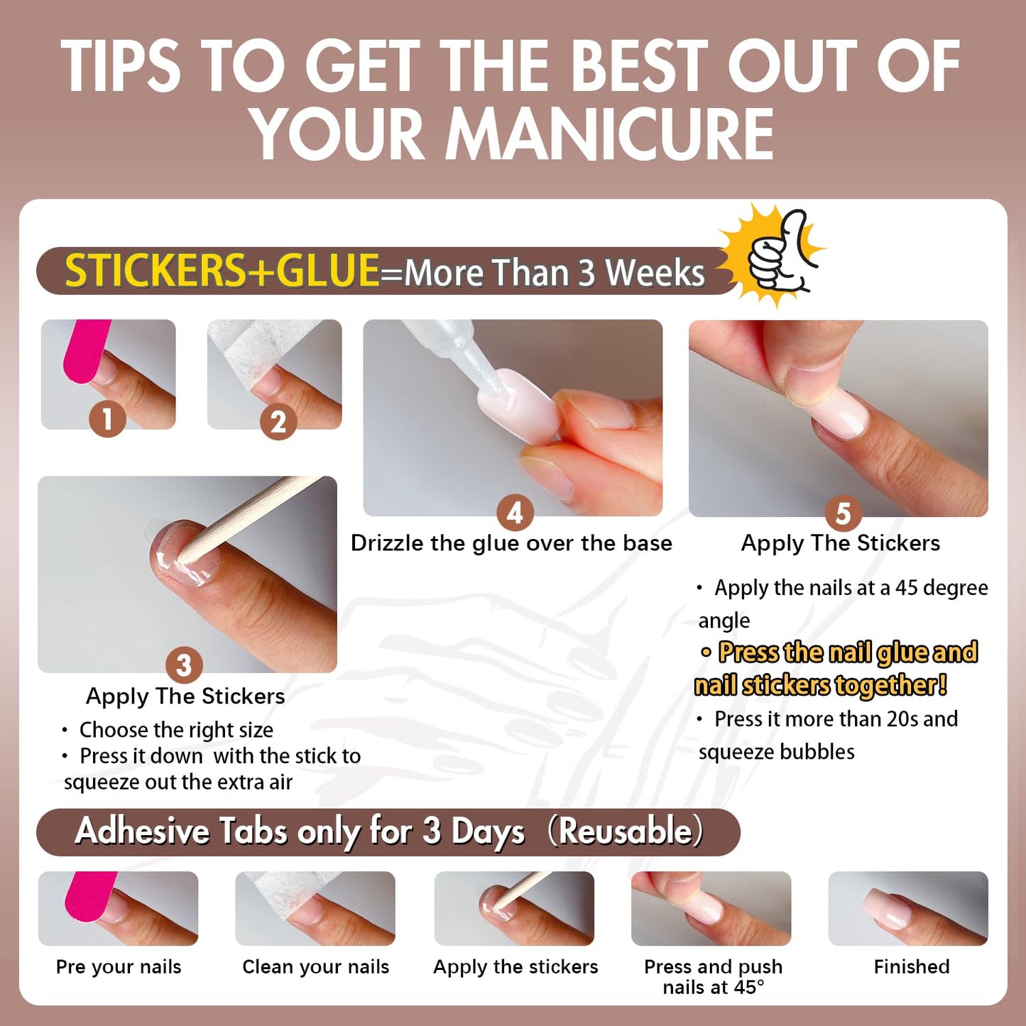 Matte Pulm Press on Nails Short Square Fake Nails Short Square Nails Press ons, Soft Gel Acrylic Glue on Nails Stick on for Women Thick Solid Color 24pcs