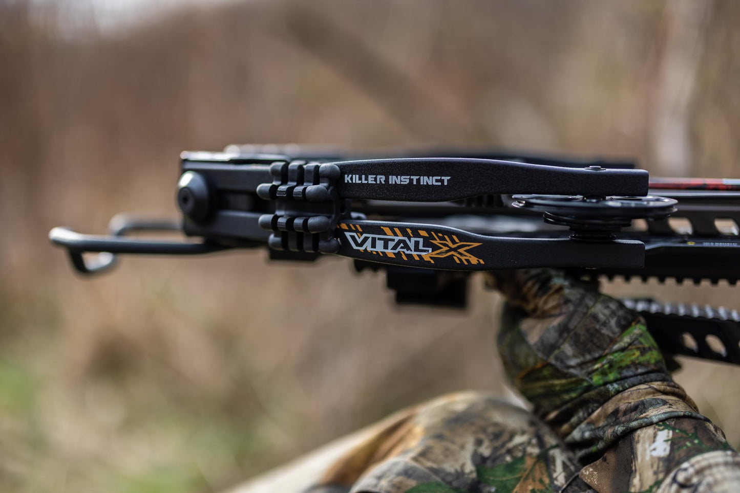 Killer Instinct Vital-X with Dead Silent Crank Crossbow Package. The Vital-X is a Top Crossbow for Hunting Deer or Your Favorite Game!