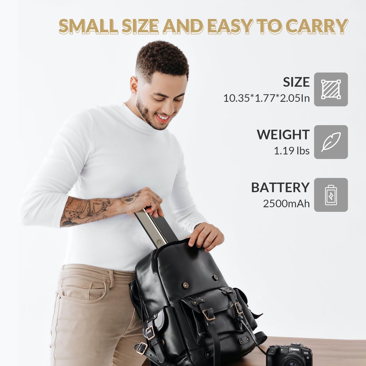 Wormhole Tattoo Stencil Printer, Wireless Bluetooth Tattoo Printer with 2500mAh Battery, Portable Tattoo Thermal Copier Machine Compatible with Smartphones & PC N202007