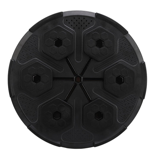 Alomejor Music Boxing Machine Interactive 7 Speeds Soft Cushion BT Music Boxing Trainer Workout Equipment for Improved Time
