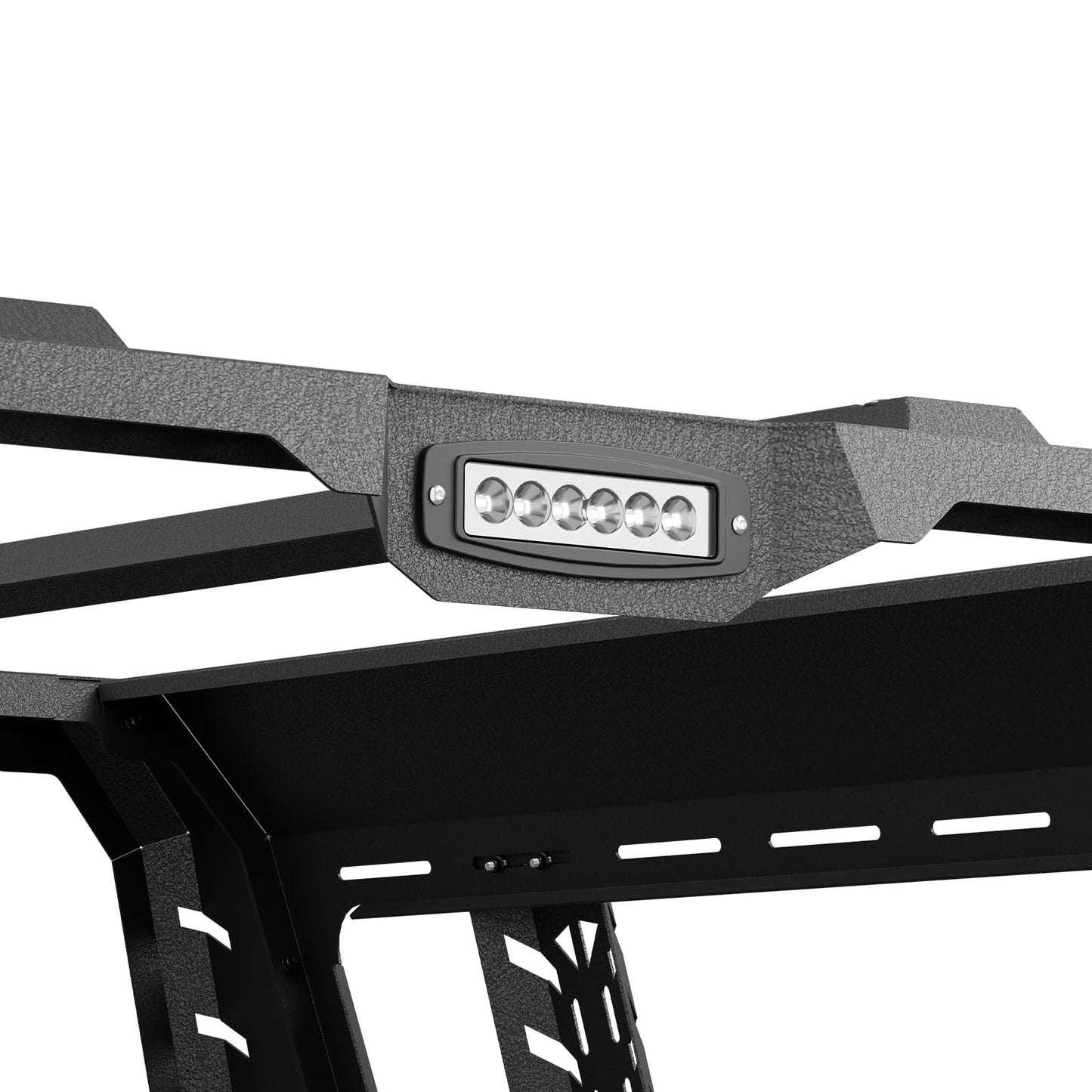 YZONA 22" High Overland Bed Racks Truck Cargo Carrier Compatible with 2020-2026 Gladiator JT with LED Lights and Bed Rails, Full-Size Truck Rear Ladder Rack Back Cross Bars