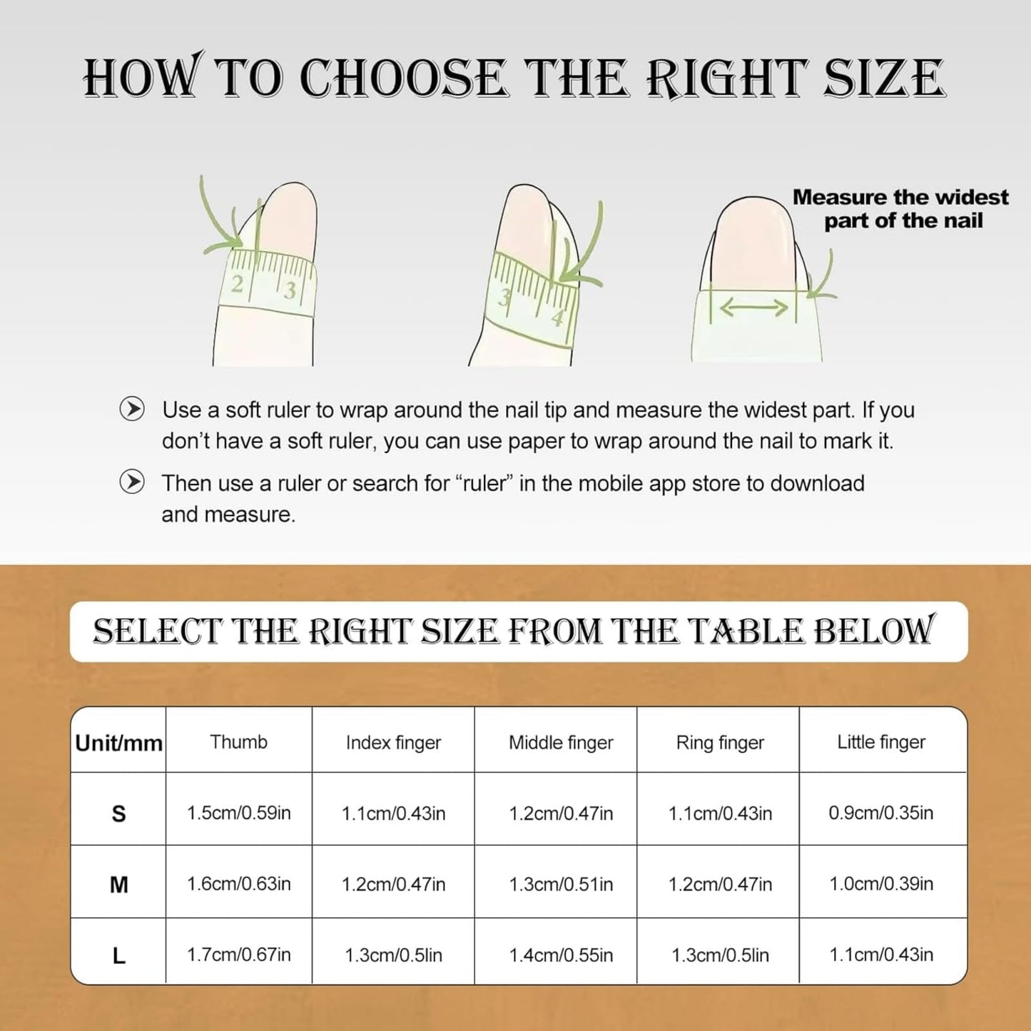Handmade Luxury Press on Nails Medium Duckbill False Nails Summer with Floral Rhinestones Design Fake Nails Reusable Full Cover Acrylic Nails for Women Manicure 10Pcs (Size M)