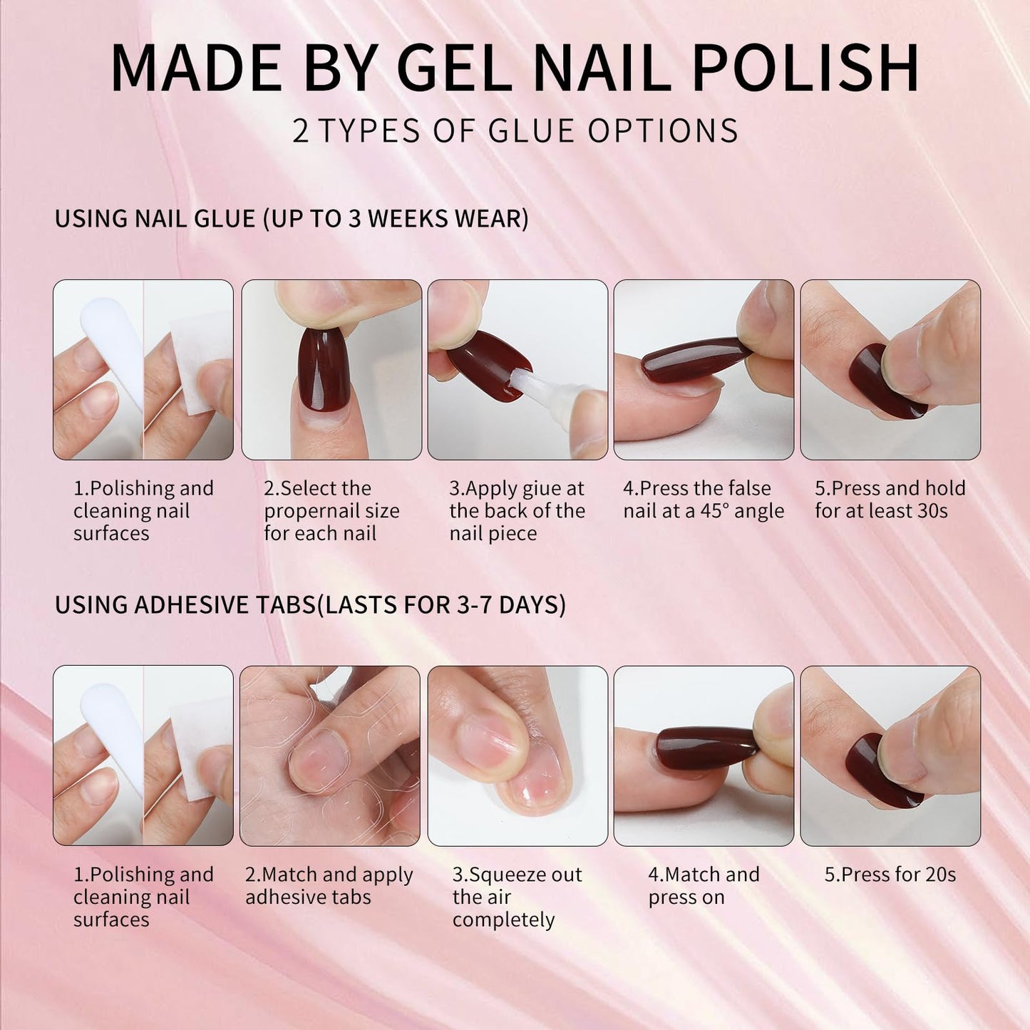 Dark Green Cat Eyes Press On Nails,12 Sizes - 24 Pcs Soft Gel Green Long Coffin Fake Nails Kit with Nail Glue, Natural Reusable Stick On False Nails for Women and Girls SK1042
