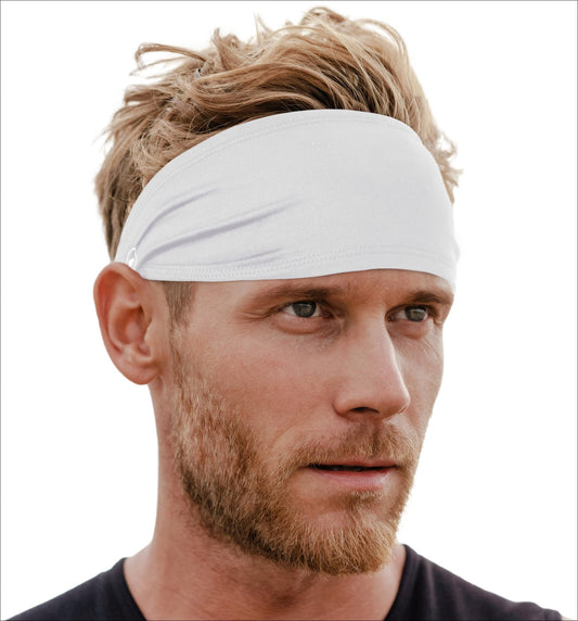Mens Sports Headbands - Athletic Sweatbands for Men and Women, Cycling, Football, Working Out