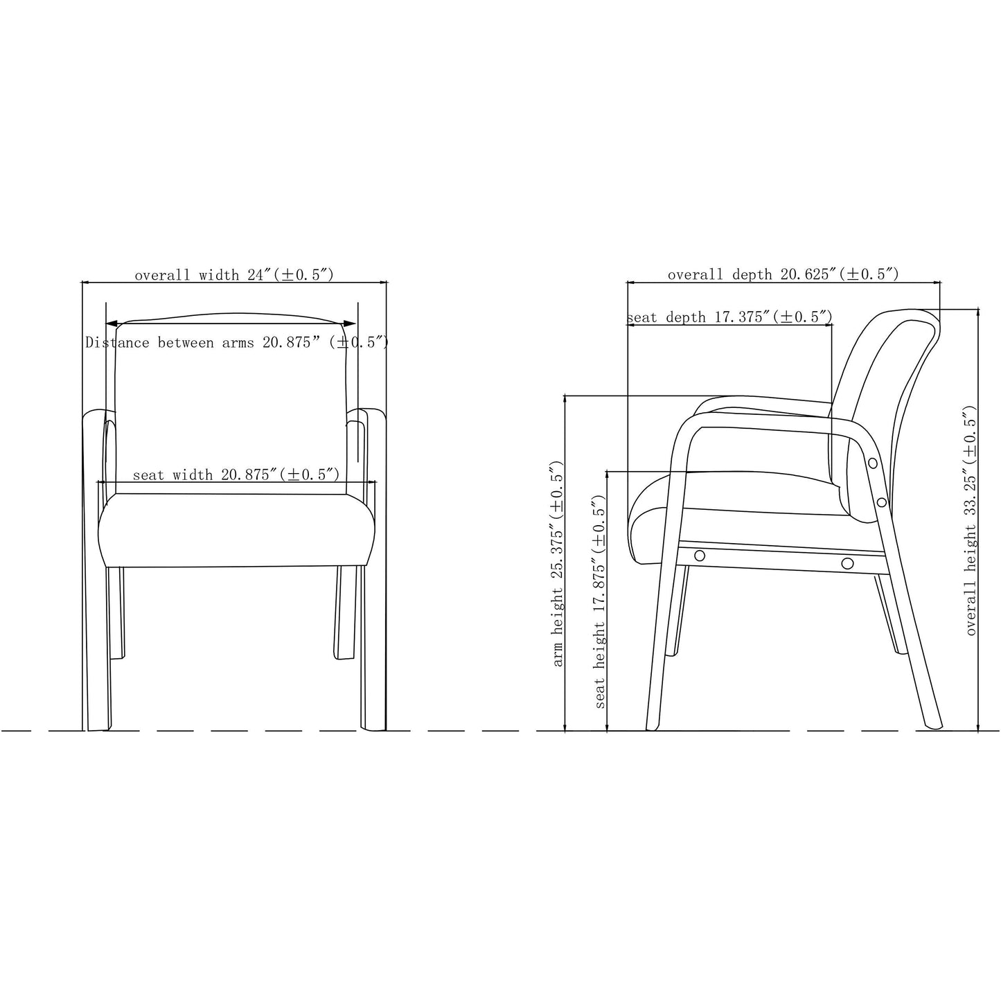 Lorell Guest Chair