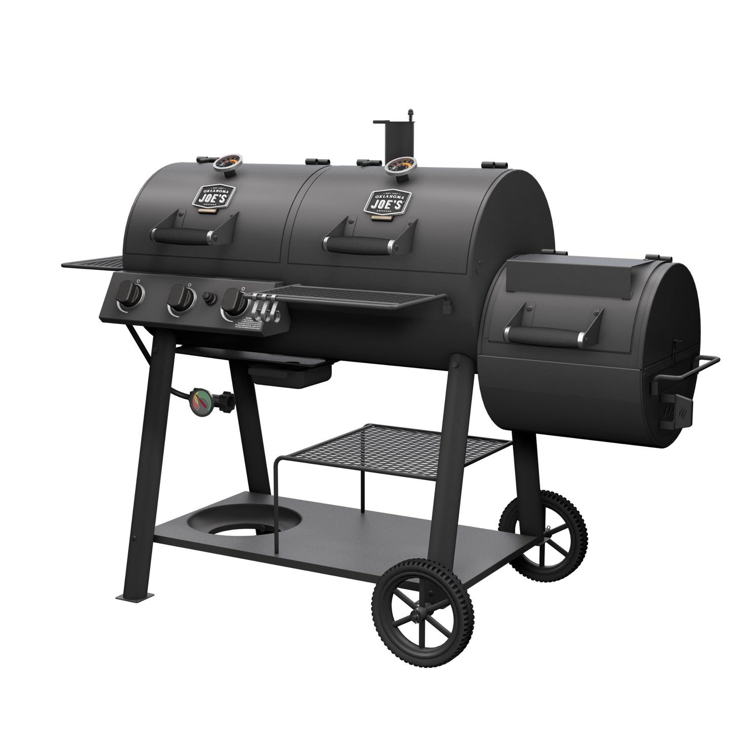 Oklahoma Joe's Canyon Combo DLX Charcoal and Propane Gas Smoker & Grill - 24203005