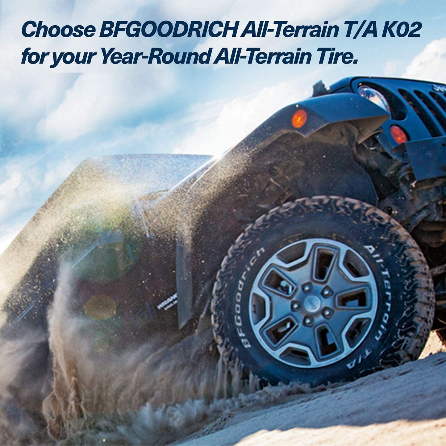 BFGoodrich All Terrain T/A KO2 Radial Car Tire for Light Trucks, SUVs, and Crossovers, 32x11.50R15/C 113R