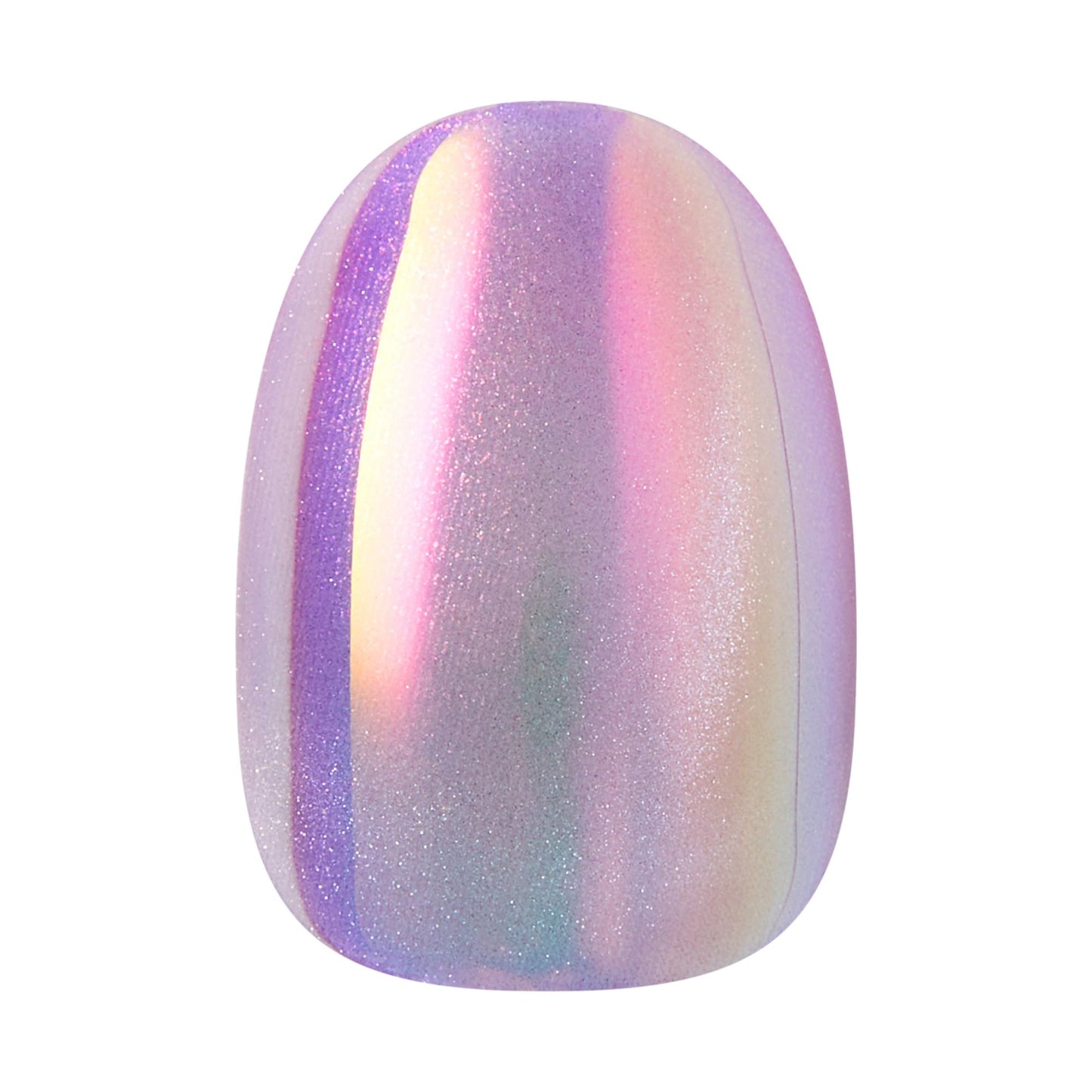 Kiss Glam, Press On Nails, Nail glue included, 'One n Only', Pink, Short Size, Round Shape, Includes 32 Nails, 2g Glue, 1 Manicure Stick, 1 Mini File