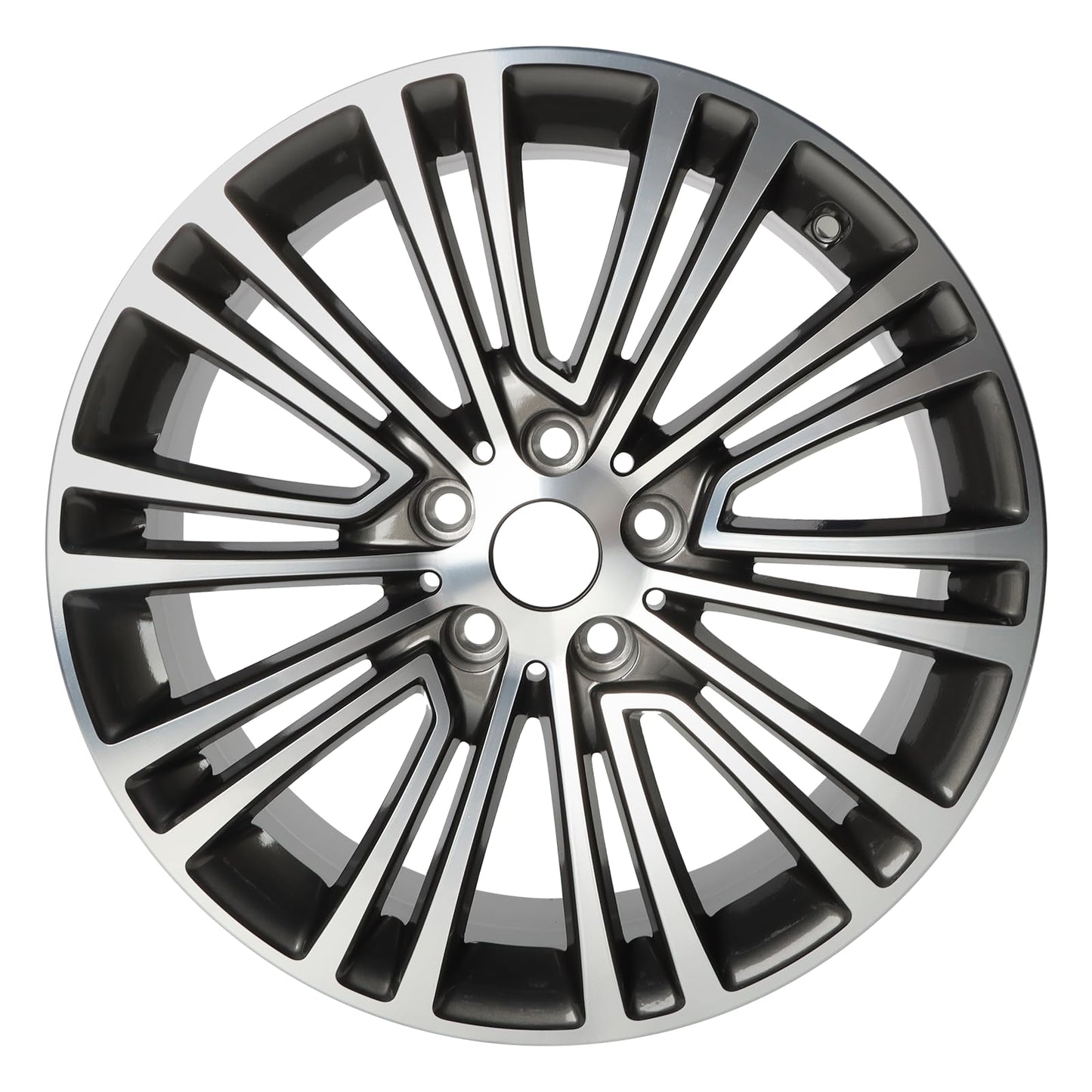 HOLUEKU New 18 Inch 18x8Inch Premium Aluminum Alloy Wheel Rim Fits for BMW 2017-2024 530i 540i 540d, 2018-2024 530e, 36116863420 Direct Fit OE Stock Specs