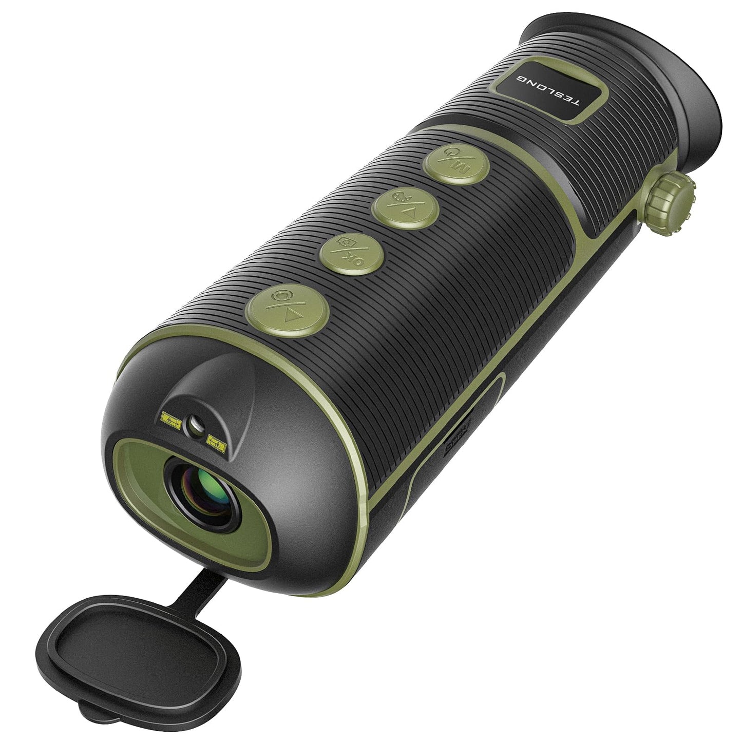 TESLONG TTS260 Thermal Imaging Monocular 256x192, IR Night Vision 25Hz,4X Digital Zoom, 8 Color Palettes, Hotspot Tracking, 32GB, USB-C FileTransfer for Hunting, Patrol, Search & Rescue