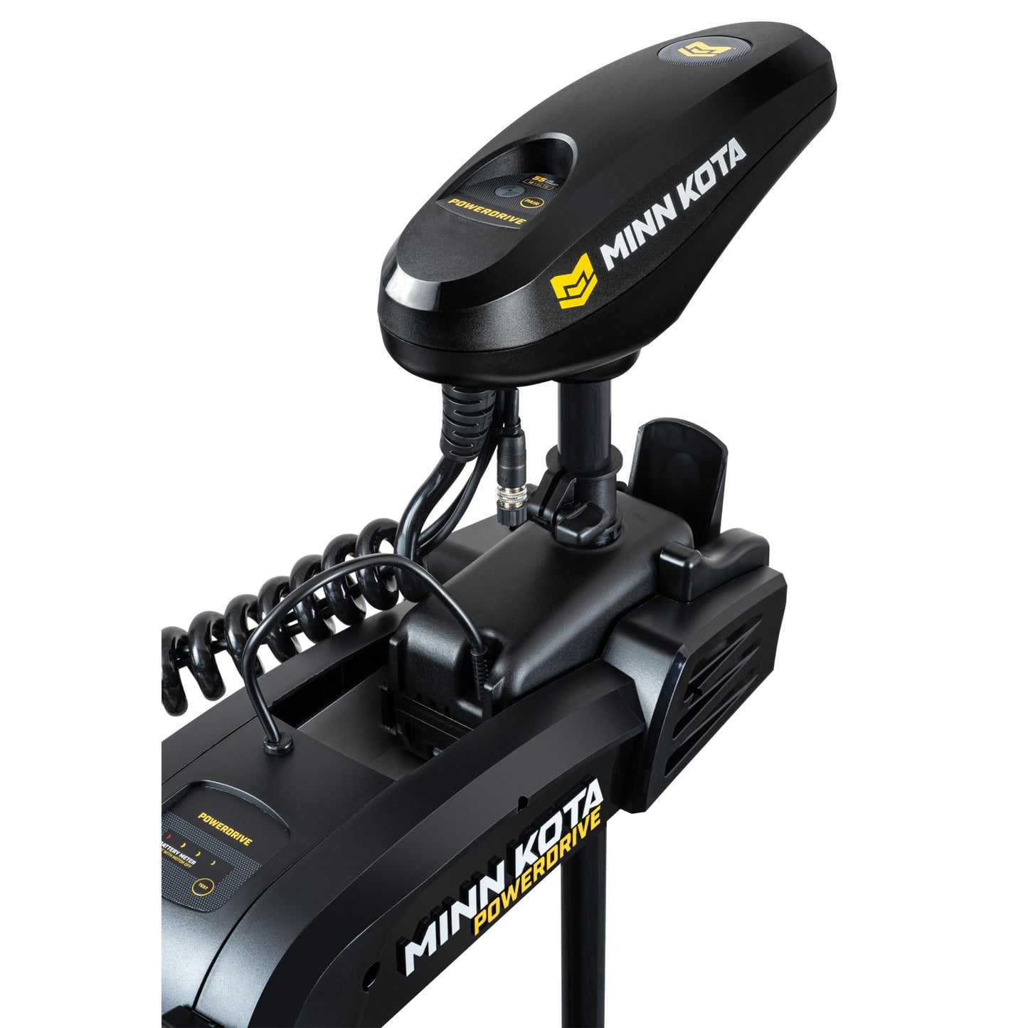 Minn Kota PowerDrive Bow-Mount Electric Trolling Motor with GPS, Dual Spectrum Chirp Sonar – 70 Lb. Thrust, 60 in. Shaft, Freshwater