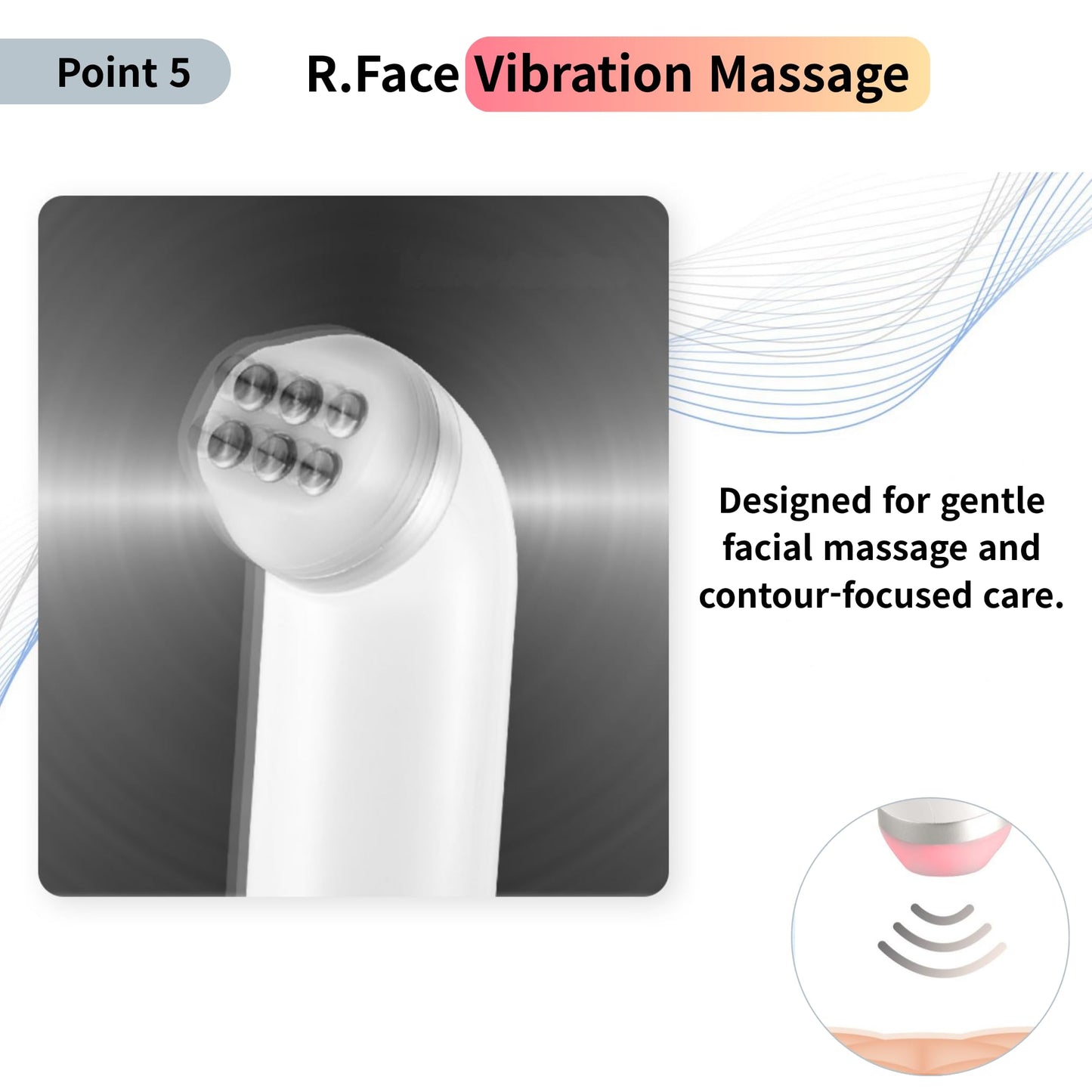 BOTEM Device (RFace Series) & Conductive Cream Set – Firming, Lifting & Hydration