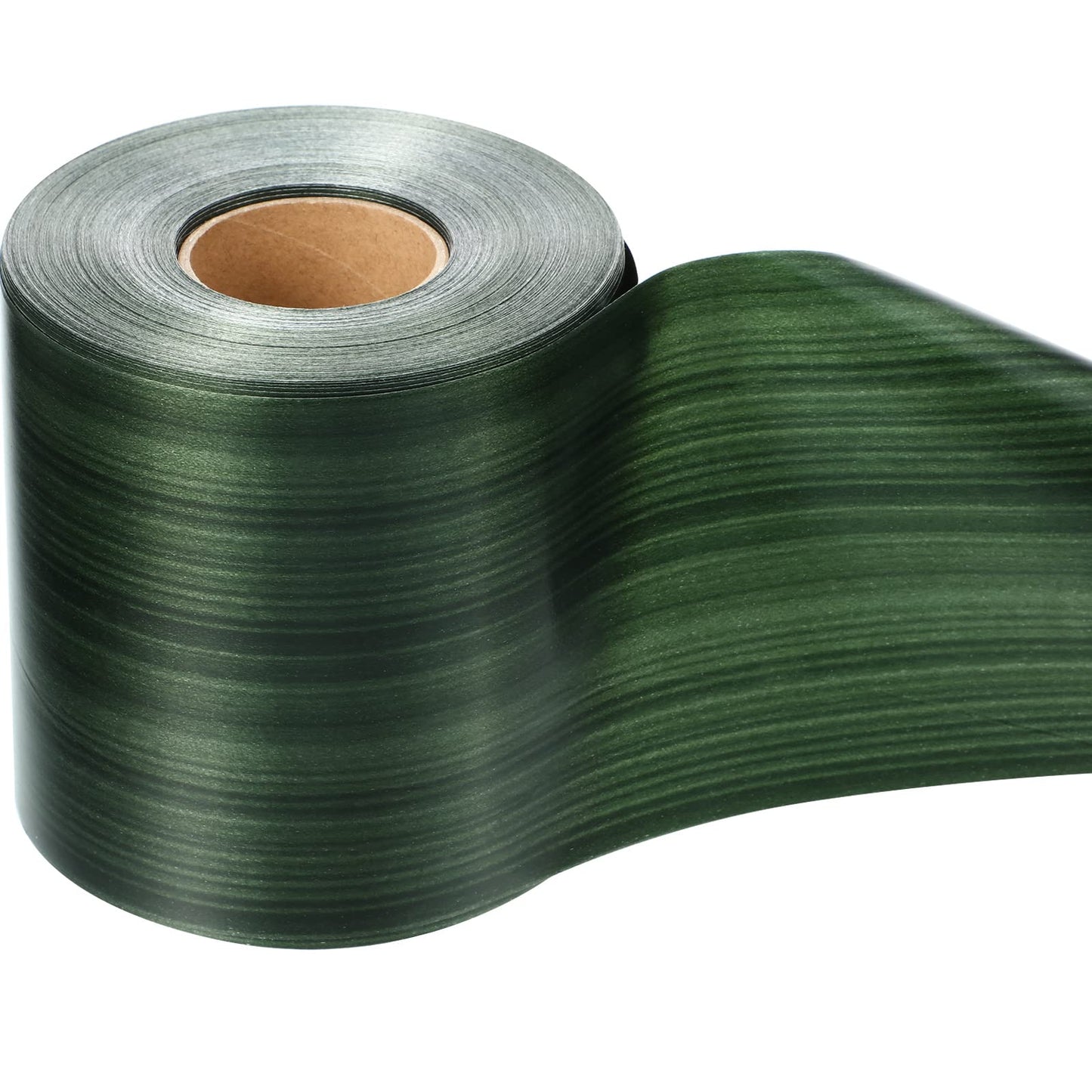 Syhood Outdoor Ribbon Poly Satin Ribbon Floral Craft Decoration Aspidistra Leaf Riband Easter Holiday Outdoor Decorating(4 Inch X 30 Yards,Dark Green)