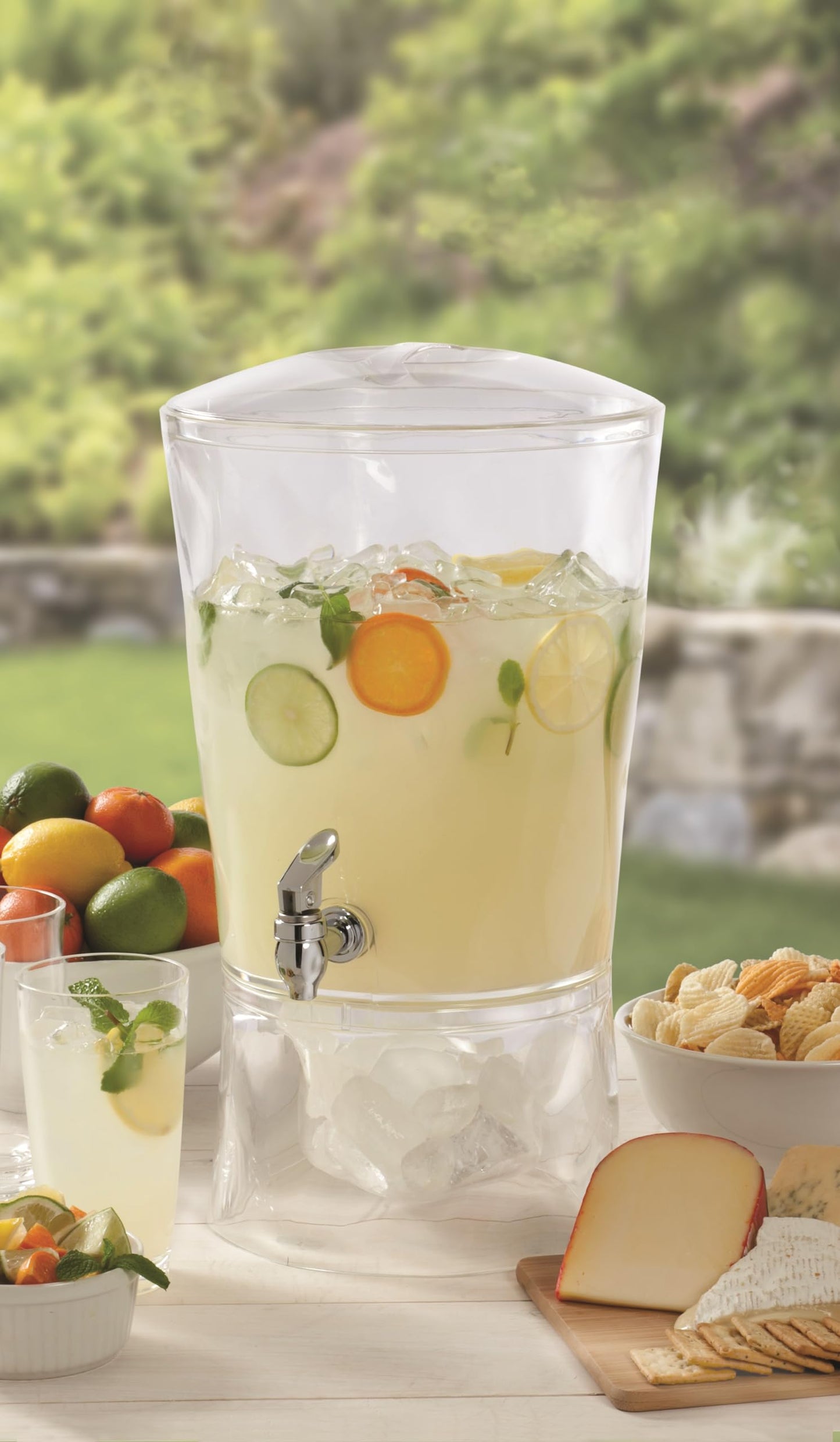 CreativeWare Sculptured 3 Gallon Beverage Dispenser