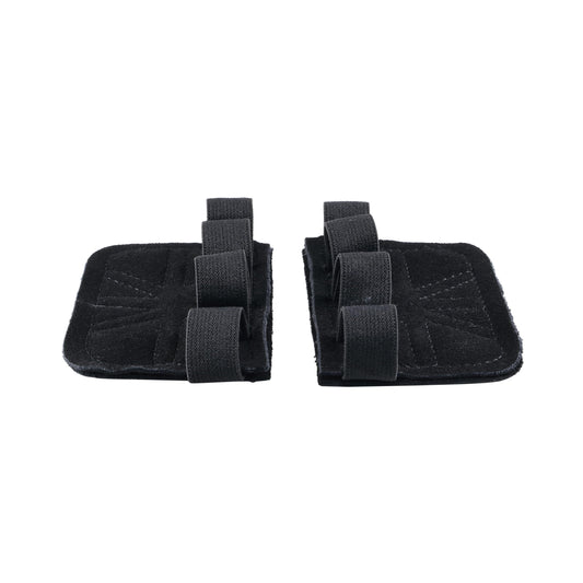 Spalding - Weight Lifting Palm Protection Grips, Durable Gym Hand Guards for Weightlifting Training, Non Slip Grip Pads, One Size Fitness Palm Protectors for Workout (Black)