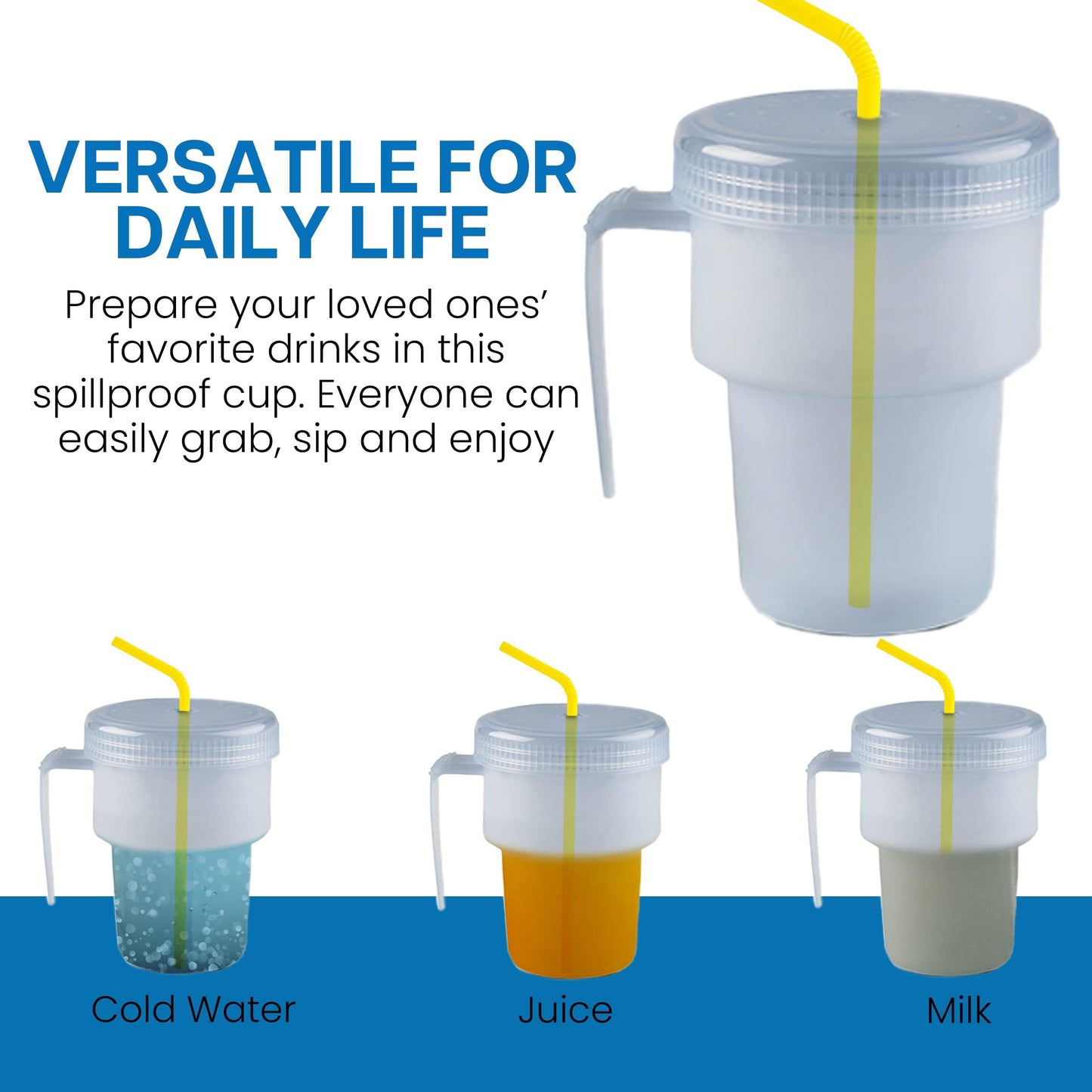 Providence Spillproof Kennedy Cups - Pack of 3