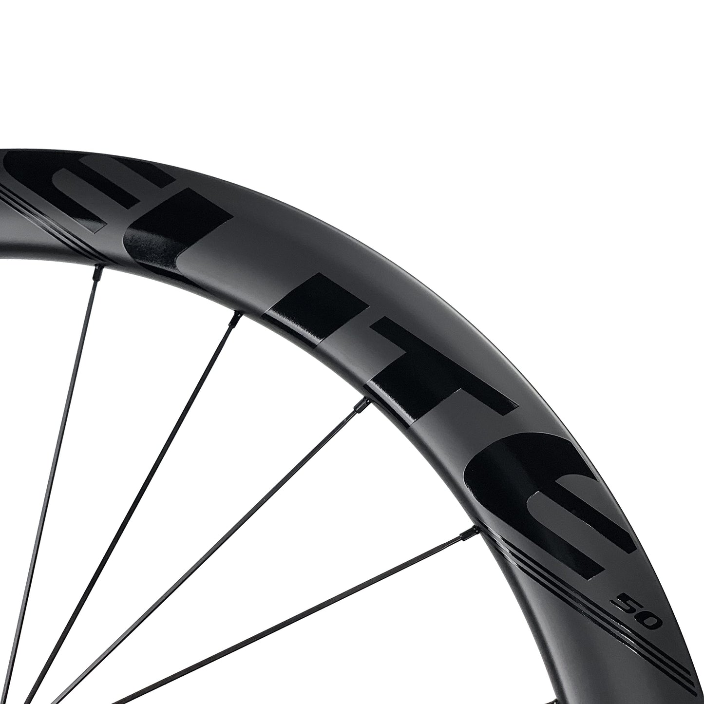 ELITEWHEELS Edge 50mm Carbon Wheels Ultralight 1347g Road Disc Brake Carbon Wheelset