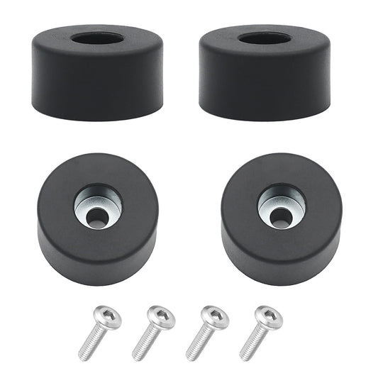 Anti Vibration Rubber Feet Pads 4Pack, Replacement for Briggs & Stratton 192310GS Coleman Powermate Husky Fini D091007, Heavy Duty Air Compressor Isolator with Screws for Generator Pressure Washer