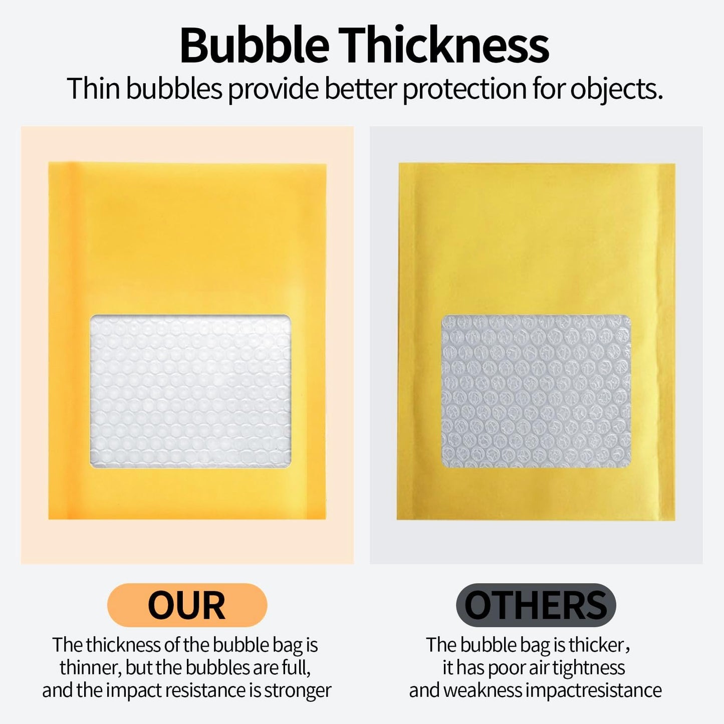Cltowany Padded Envelopes 8.5×12' Inch 50 Pack padded mailers Self-Sealing Paper Envelopes for Shipping,Mailing,Packaging,Strong Adhesion Envelope Mailers