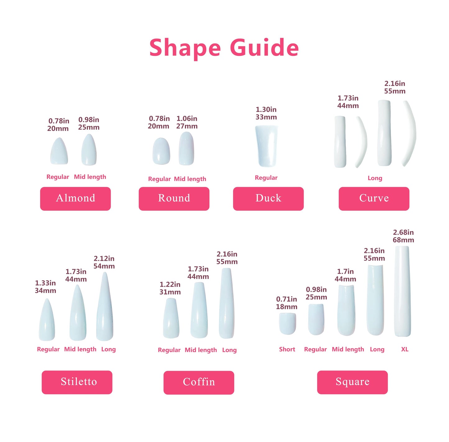 LOVFUL Press on Nails Final Destination | Handmade with Full Covered Crystals | Reusable Fake Nails | Square Long 2.2 in | H133-M