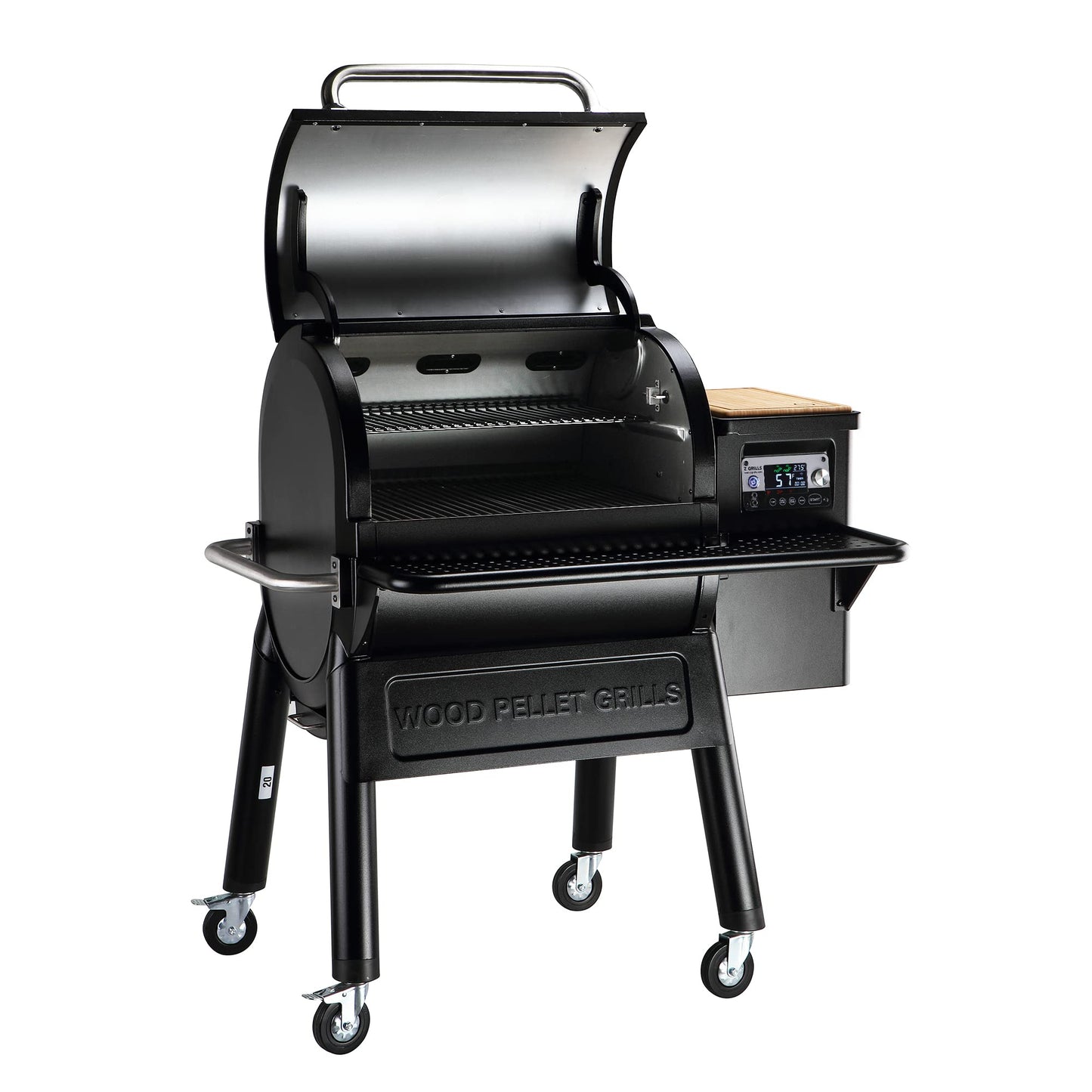 Z GRILLS Wood Pellet Grill and Smoker with WIFI Smart Home Technology, PID Controller, 709 sq. in, Black