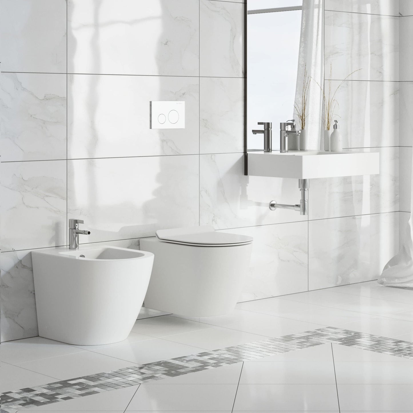 Swiss Madison SM-WT449 Sublime Wall Hung Toilet Bowl