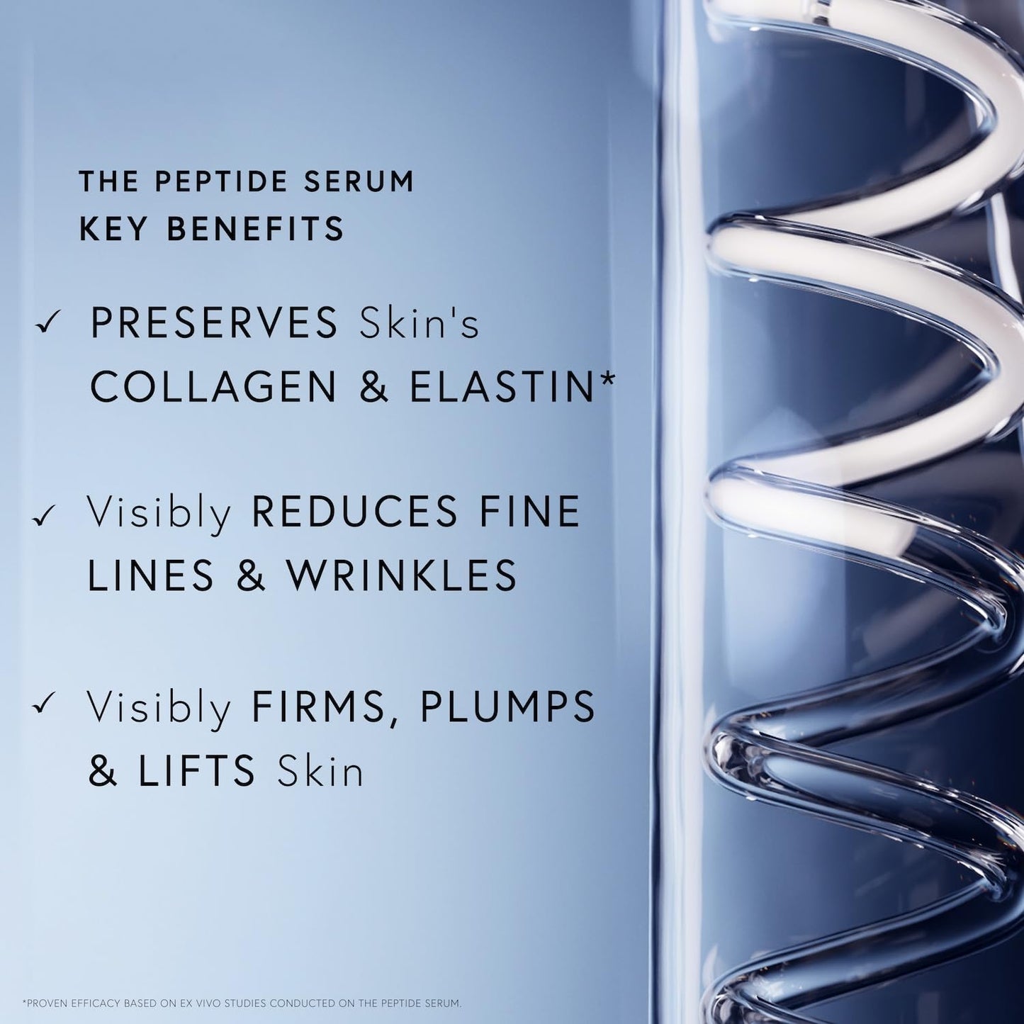 Peptide Serum 1.01 Fl Oz, with Advanced Bio-Tech Peptides, Visibly Firms, Plumps & Smooths Fine Lines, Supports Collagen & Elastin, Luxury Skincare By Dr. Barbara Sturm