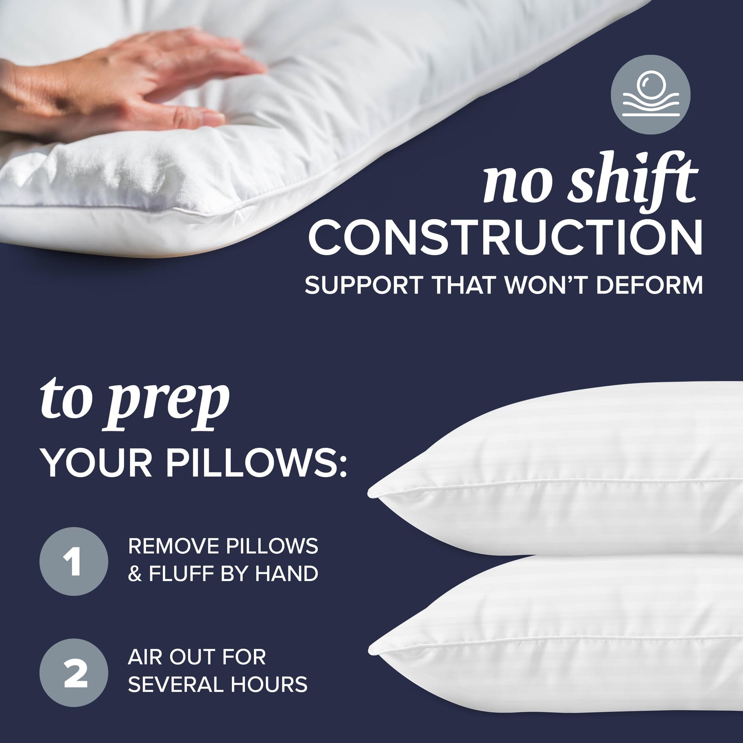 Beckham Hotel Collection Queen Hotel Bed Luxury Bundle – Cotton Sheets, Down Alternative Pillows, Cooling Pillowcases, Pillow Protectors & Waterproof Mattress Protector – Refined Hotel Comfort