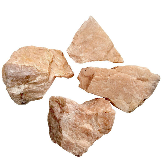 Sawcart ½ Lb Peach Moonstone Bulk Rough Raw Rock Natural Crystal Gem Stone For Cabbing, Tumbling, Lapidary, Polishing, Wire Wrapping, Fountain, Wicca, Reiki Healing, Mediation, Chakra Balancing, Yoga