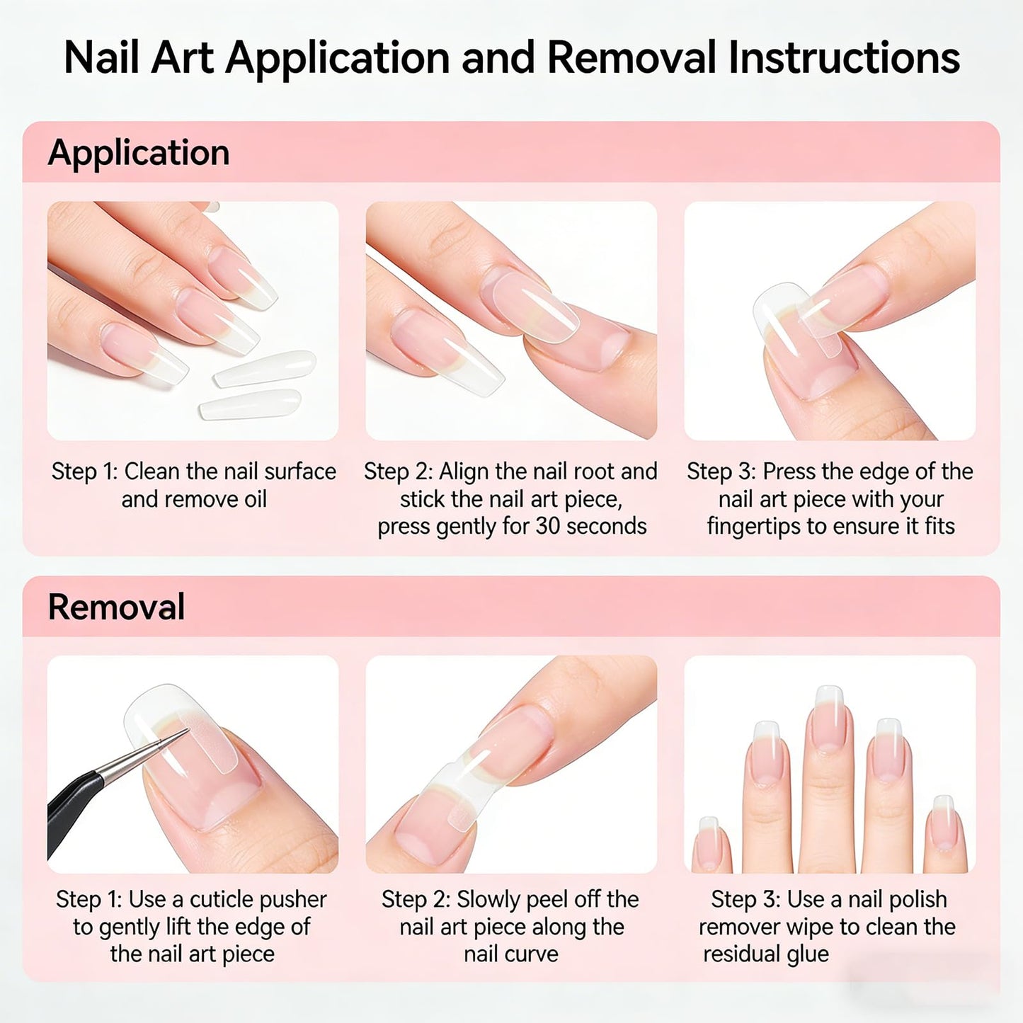 RUOKEXIN Medium Length Press on Nails Square Fake Nails Blue Chrome False Nails Full Cover Nail Press ons Sparkly Artificial Nails for Women 24Pcs