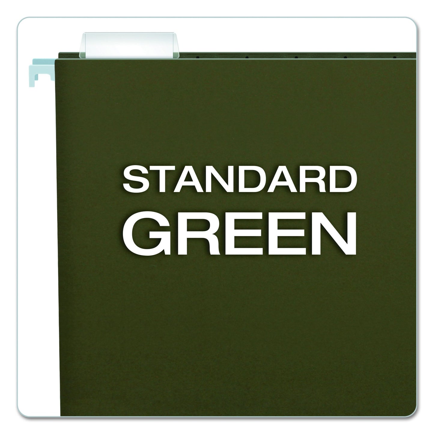 Pendaflex Recycled Hanging Folders, Legal Size, Standard Green, 1/5 Cut, 25/BX (81622)