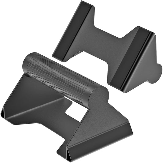 Kipika Push Up Bars, Pushup Stands, Anti-Slip Metal Push Up Handles, Bottom Anti-Slip Pad, Strength Training Equipment, Perfect for Floor Workout Exercise (Metal Grip)