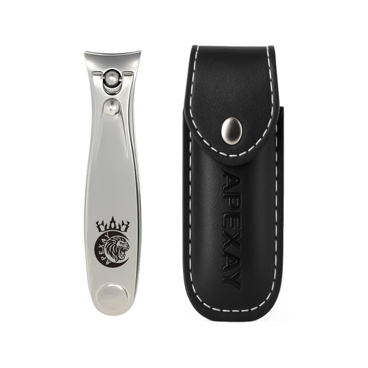 Made in Solingen, Germany - APEXAY Premium Professional Nail Clipper for Men & Women, Ultra Sharp Heavy Duty Surgical Stainless Steel, Maximum Durability (Big)