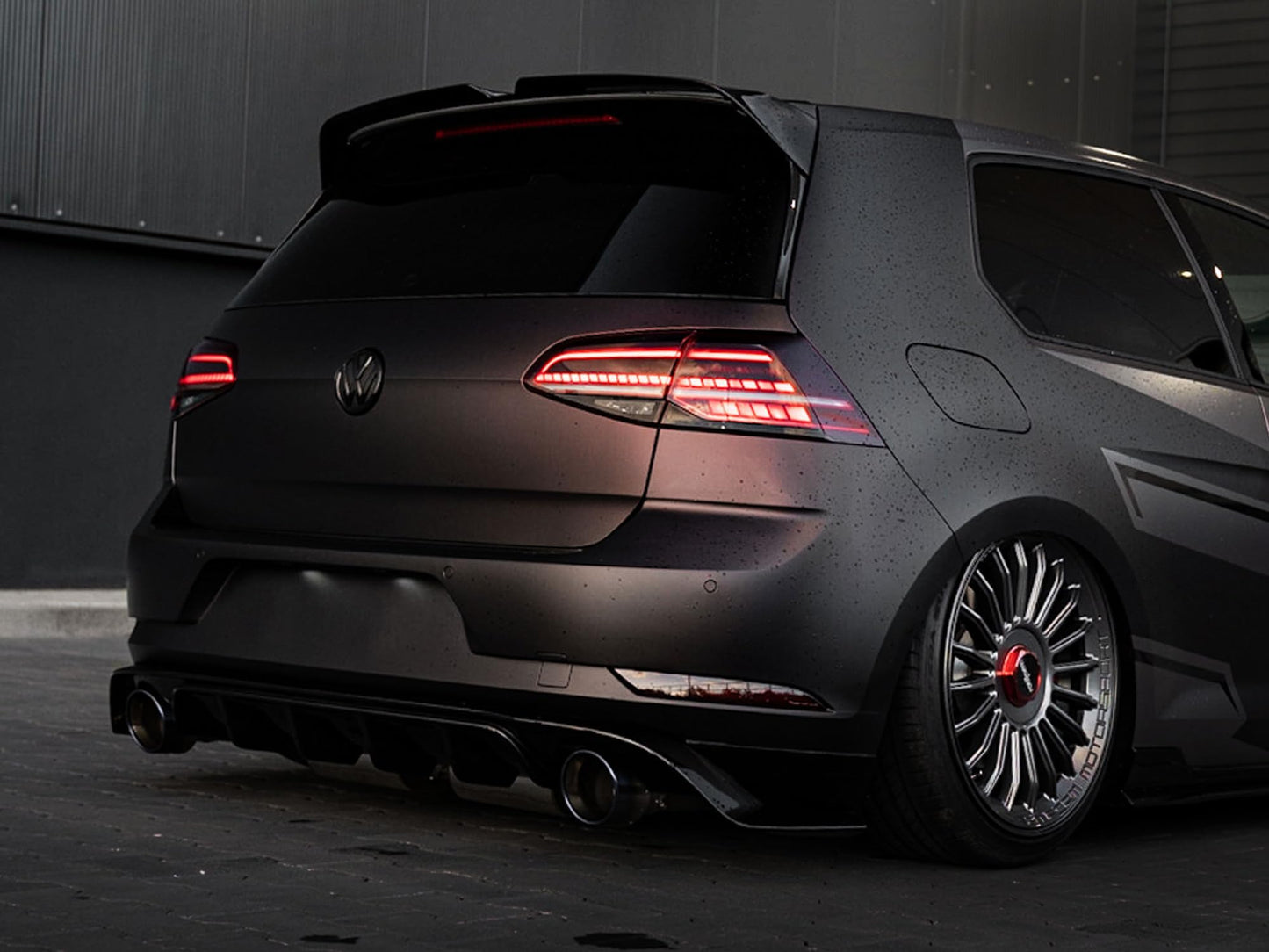 VViViD+ Matte Demon Black Premium Vinyl Wrap Film (25ft x 5ft)