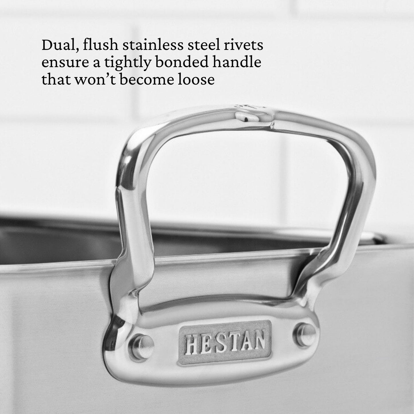 Hestan Provisions – 16.5" Classic Clad Roaster with Stainless Steel Rack