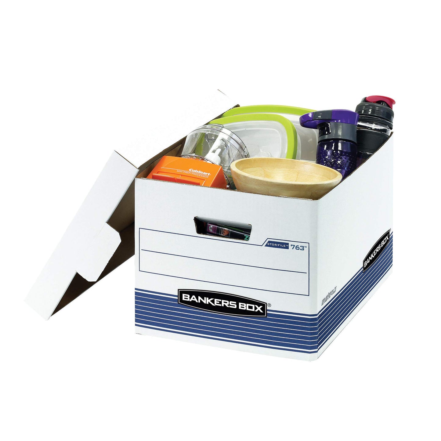 Bankers Box 20-Pack Medium Duty File Storage Boxes with Lids, FastFold Assembly, Letter/Legal, STOR, (0076315)