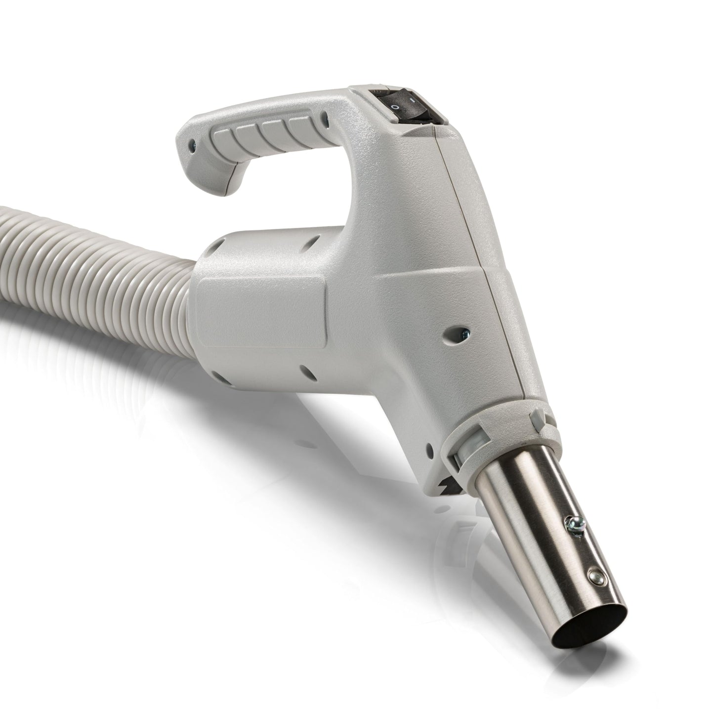 Prolux 30 ft Universal Central Vacuum Kit with Suction Driven Turbo Nozzles - Central Vacuum Hose for Versatile Cleaning on Surfaces - Convenient Central Vac Tools for Upholstery, Stairs & Hard Floors