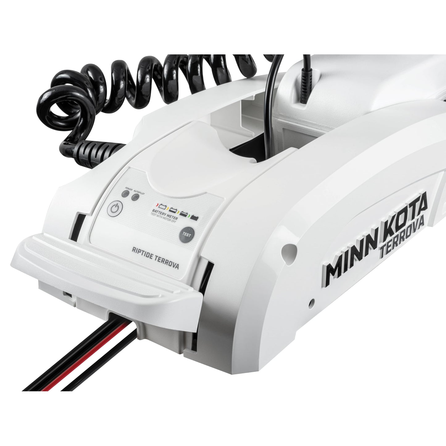 Minn Kota Riptide Terrova Bow-Mount Electric Trolling Motor with GPS, Spot-Lock – 80 Lb. Thrust, 60 in. Shaft, Saltwater