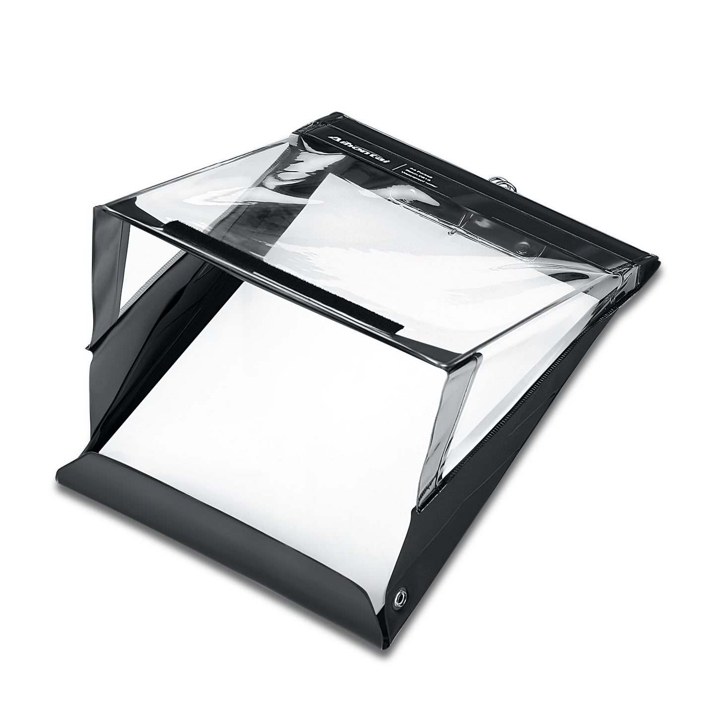 A4 Waterproof Clipboard Document Holder for Rain and Weather - PVC Writing Board Folder - A4 Size Black