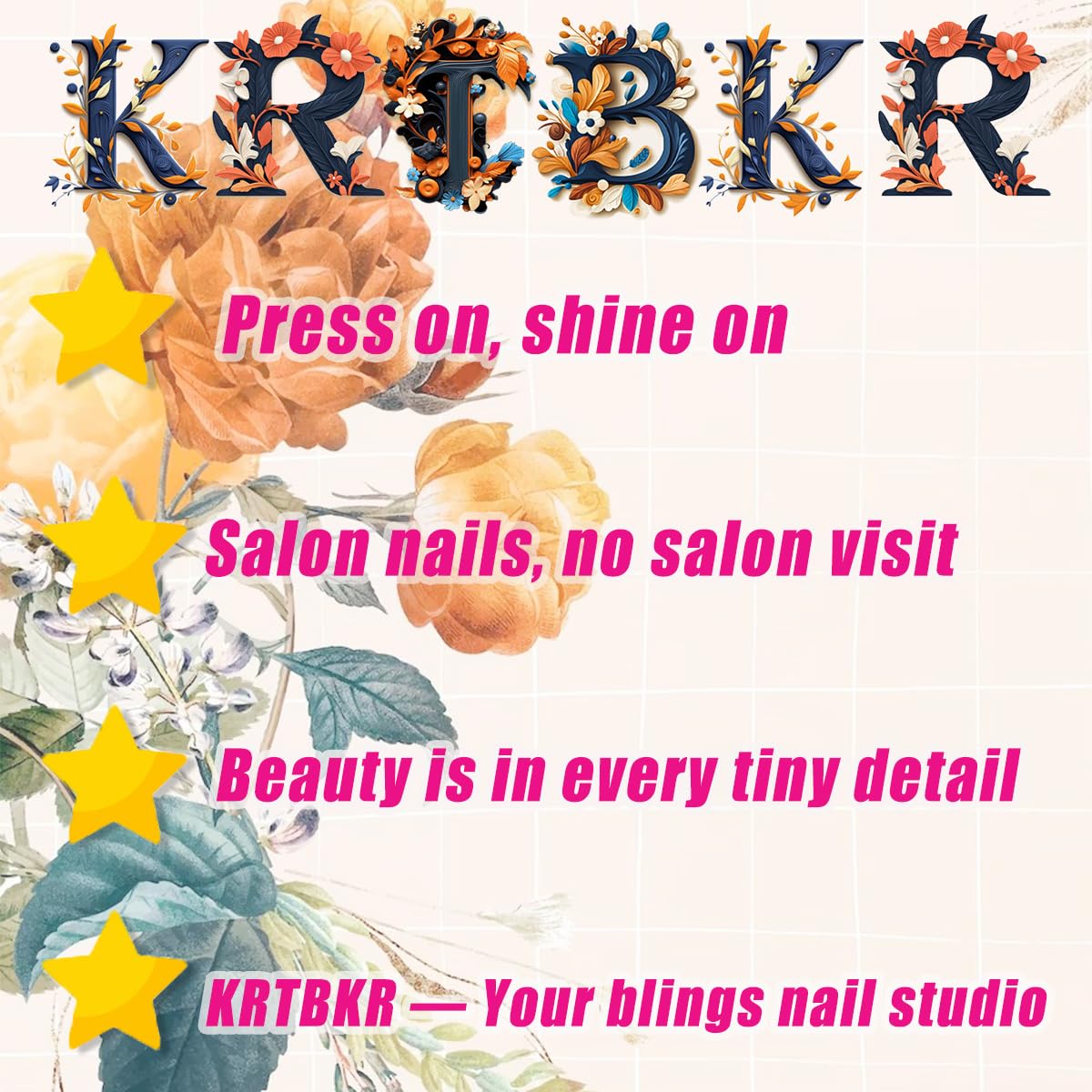 24Pcs Summer Press on Nails Medium Almond Fake Nails Bohemia French Tip Press Ons Design 3D Cute Fish Lemon False Nails Summer Fruit Full Cover Glue on Nails Cute Stick on Nails for Women Acrylic